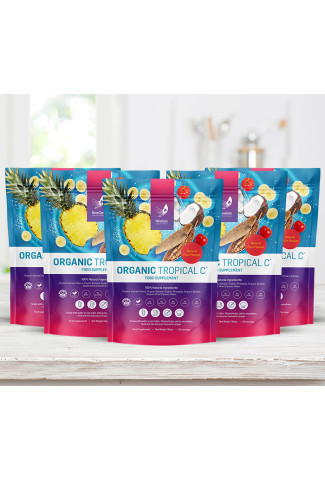 5 x Organic Tropical C - Discounted pack price!